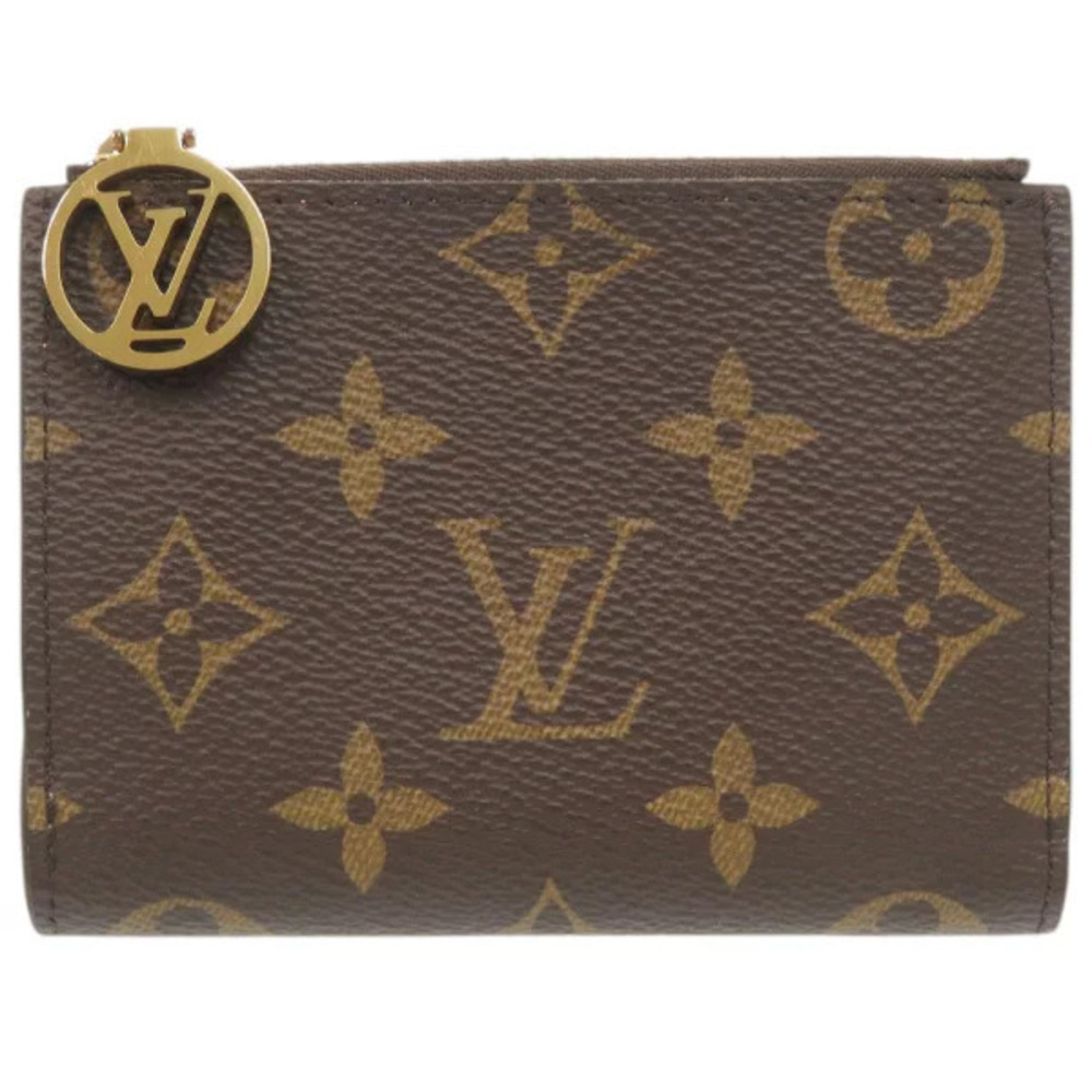 Louis Vuitton Portefeuille Lisa Monogram Eugenie Pink Bi fold Wallet LV